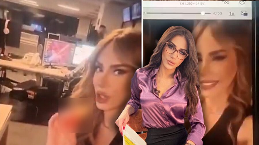 Ela Rümeysa Cebeci'den şok görüntüler