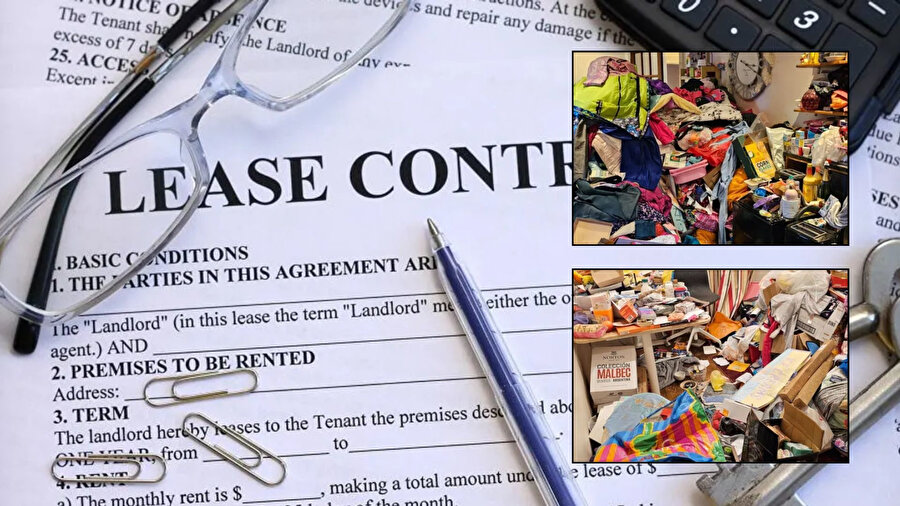 Aylarca kira ödemedi, evi bu halde bıraktı! Görenler inanamadı