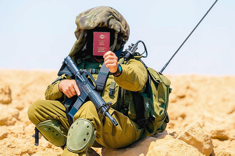 İsrail ordusunda İran-İsrail çifte vatandaşlığına sahip bir asker.