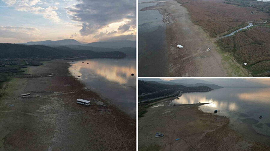 Son 65 yılın en düşük seviyesi: Sapanca Gölü alarm veriyor! Su seviyesi kritik eşiğin altına indi