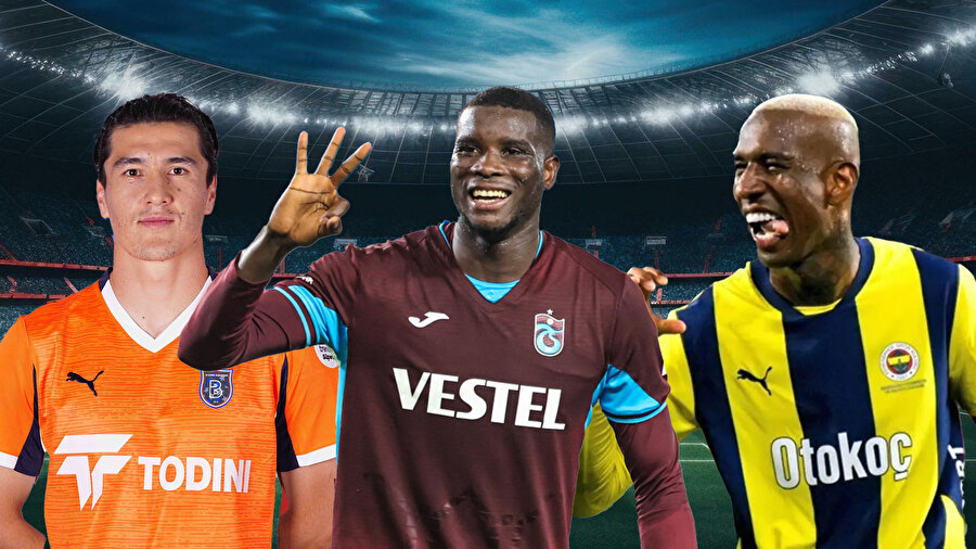 Süper Lig'de gol krallığı: Fenerbahçe'nin yıldızları durdurulamıyor...