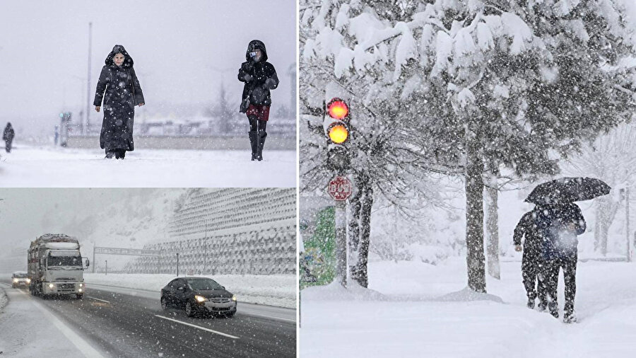 Kar yağışı geliyor.