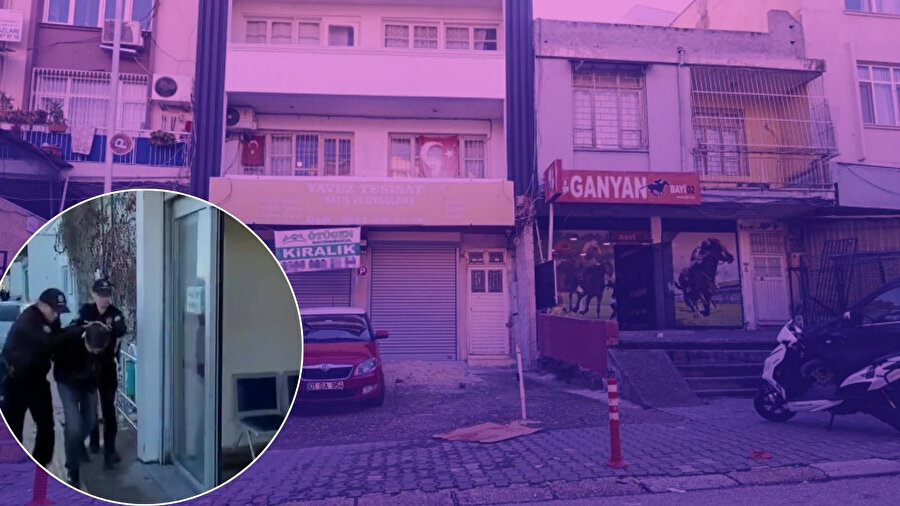 Kendisini döven komşusunu vurup tutuklandı