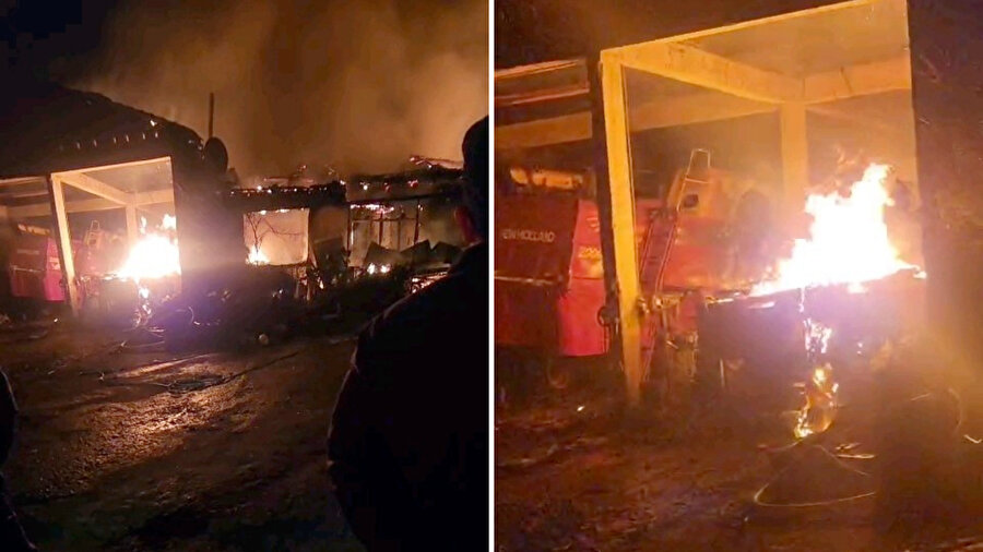 ​Edirne’de ahırda çıkan yangın üç eve sıçradı