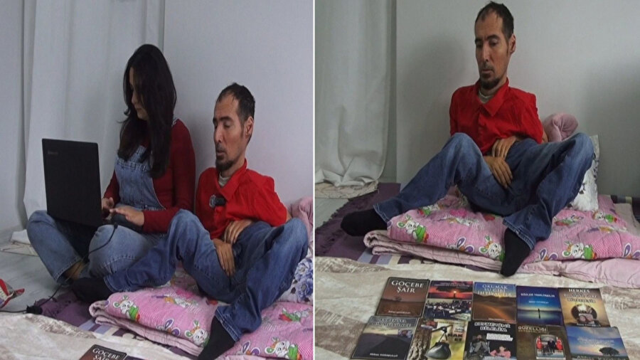 Engelleri aşan yazar: El ve ayaklarını kullanamıyor ama 16 yılda 20 kitabı çıktı