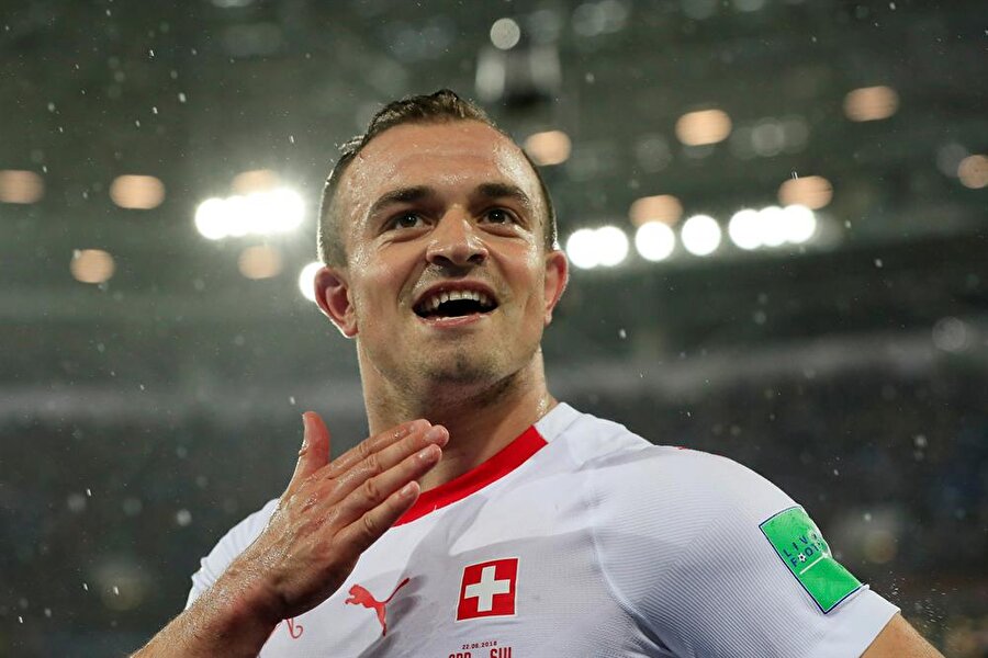 İsviçre'nin imdadına Shaqiri yetişti.