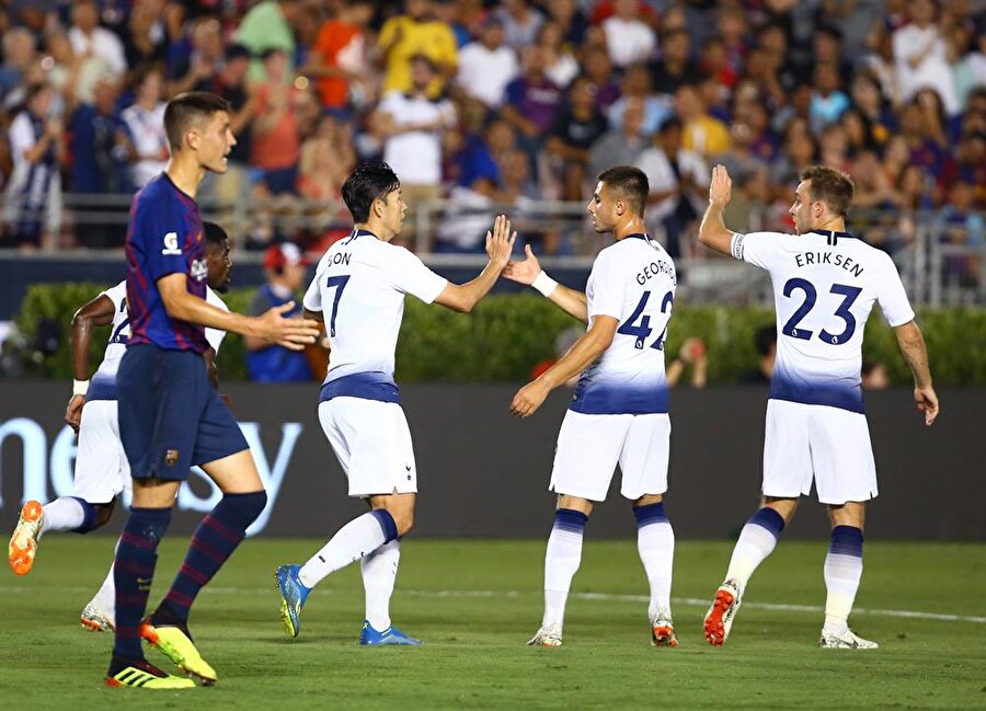 Barcelona ile Tottenham
karşılaşması