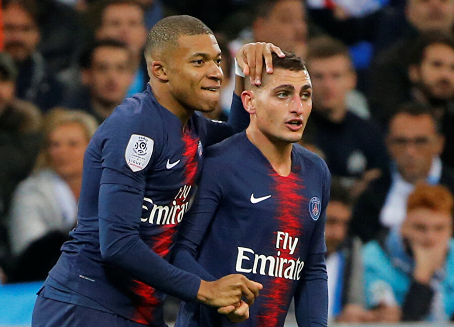 M'bappe ve Verratti
