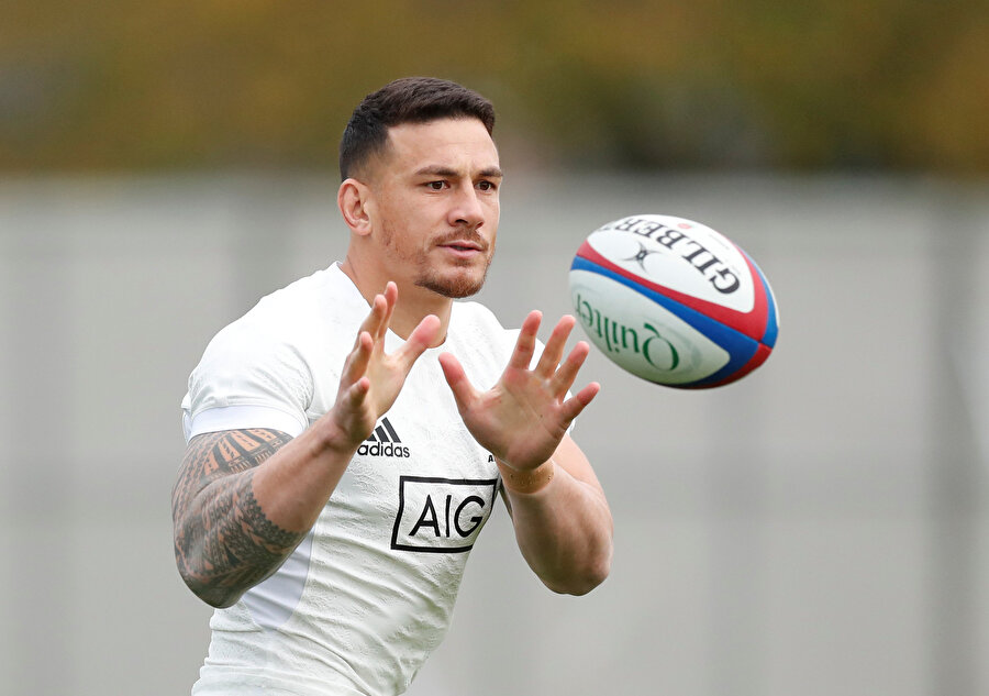 Sonny Bill Williams antrenmanda.