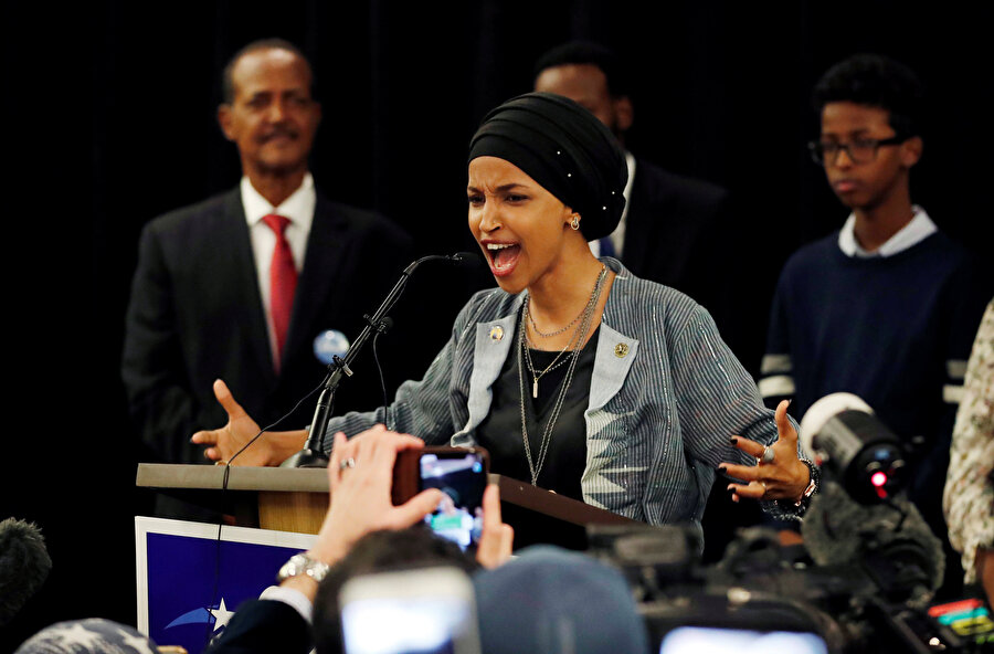 ABD'de Demokratlar ve Cumhuriyetçiler arasındaki kavganın yeni adı Minesota Temsilcisi İlhan Omar oldu.