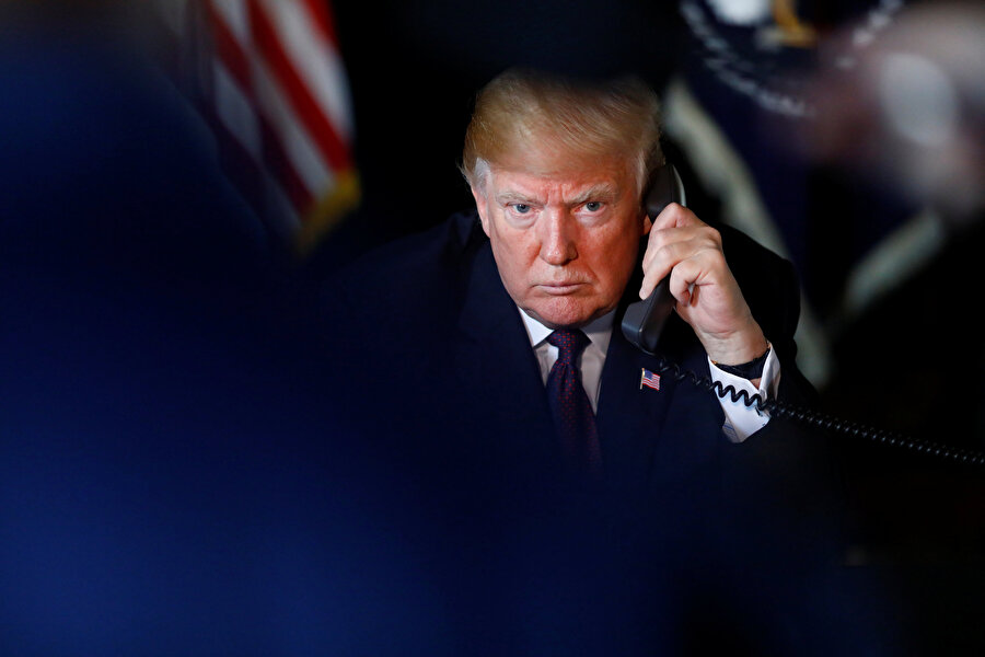 ABD Başkanı Donald Trump, Veliaht Prens muhammed bin Selman'a sahip çıktı.