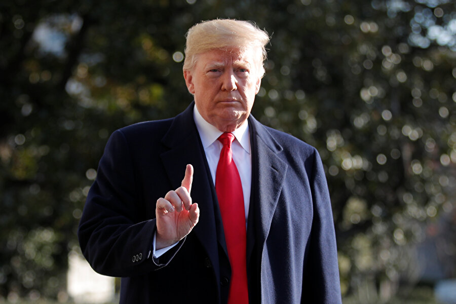 ABD Başkanı Trump, Beyaz Saray'da basın mensuplarıyla bir araya geldi.