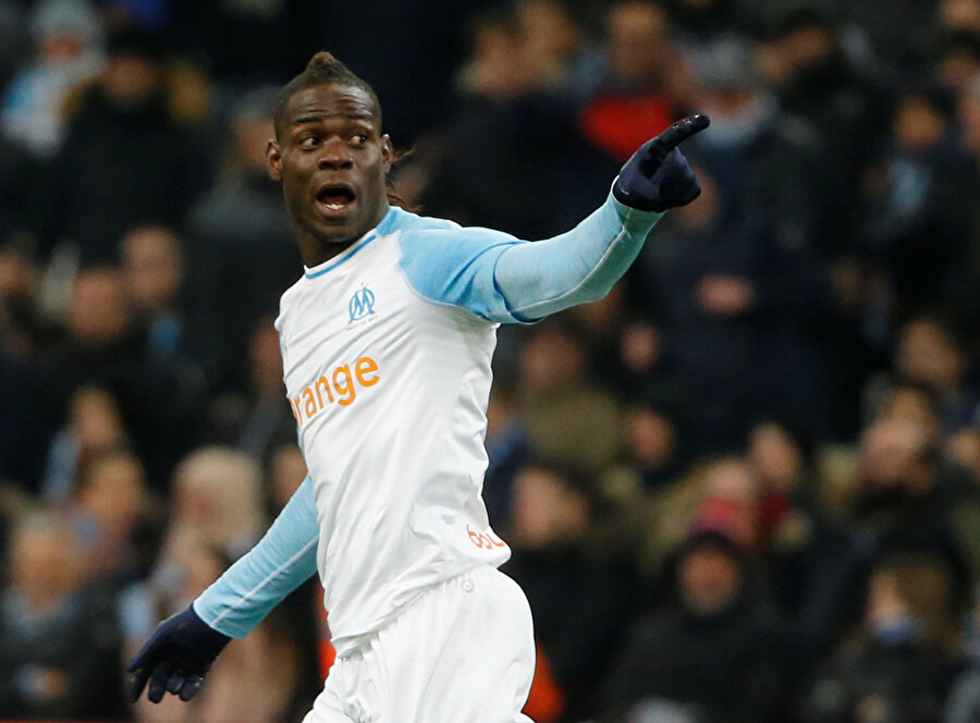Balotelli karşılaşmada Marsilya formasıyla ikinci golünü kaydetti.