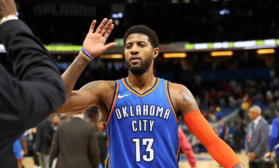 Paul George takımının galibiyetine 43 sayılık katkı sağladı.