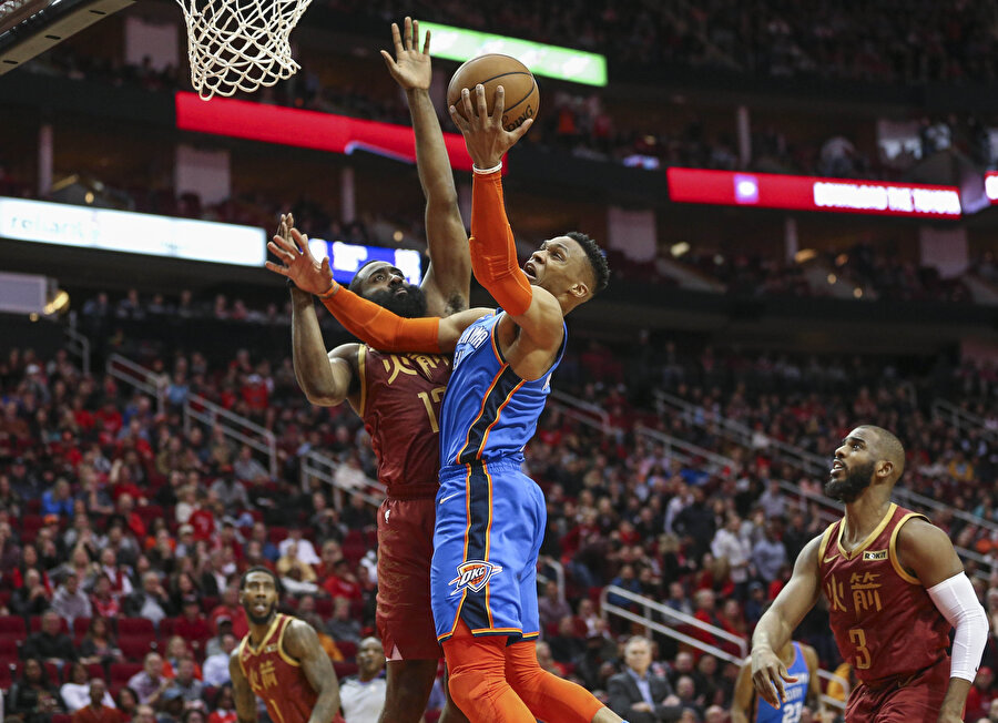 Westbrook, NBA tarihine geçti.