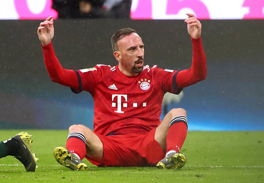 Ribery, Şampiyonlar Ligi'nde 8 karşılaşmada forma giydi.