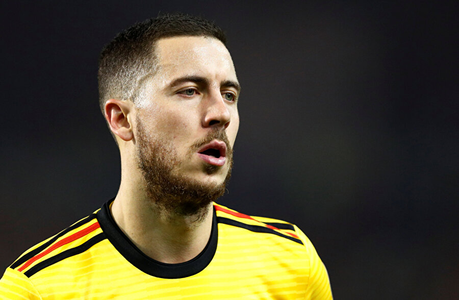 Eden Hazard, Belçika Milli Takımı ile 100 maça çıktı.