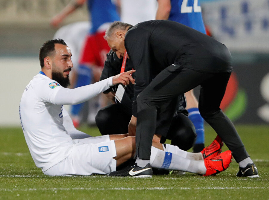 Mitroglou yaşadığı sakatlığın ardından oyuna devam edemediç