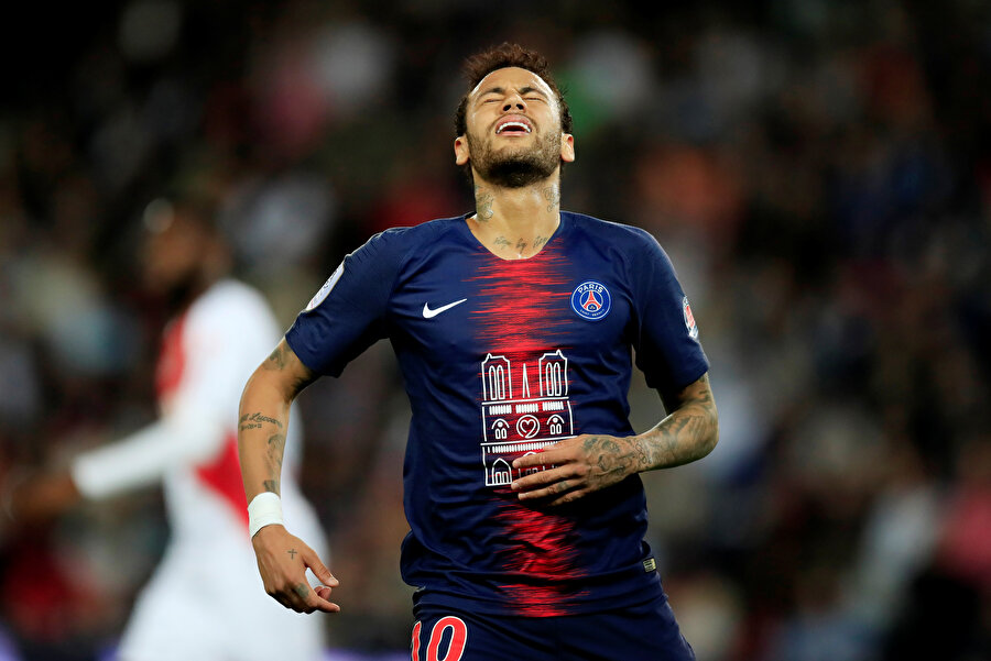 Neymar uzun bir aradan sonra Monaco karşısında forma giydi.