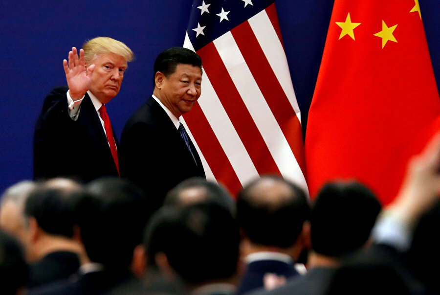 ABD Başkanı Donald Trump ve Çin Devlet Başkanı Şi Cinping ortak basın toplantısı düzenlemişti.