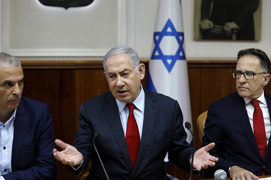 İsrail Başbakanı Netanyahu, İran'ın Suriye'ye yerleşmesine ve nükleer silaha sahip olmasına izin vermeyeceklerini söyledi.