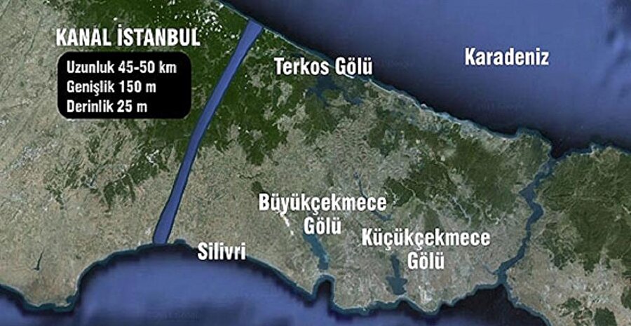 ÇILGIN PROJE KANAL İSTANBUL
İstanbul'u 2 deniz geçen şehre dönüştürecek olan Kanal İstanbul Projesi Türkiye'nin değil dünyanın sayılı projeleri arasındadır. Proje; Avrupa yakasında Karadeniz ile Marmara denizi arasında yapılacak 'Kanal istanbul'un derinliğinin 25 metre, yüzey genişliğinin 140-150 metre ve taban genişliğinin 120 metre olacak.