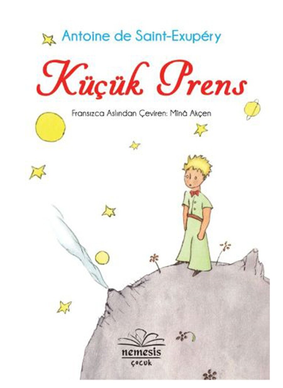 Küçük prens
Birçok insanın başucu kitabı olarak gördüğü Küçük Prens'in yazarı Fransız Antoine de Saint-Exupery'dir. 1943 yılında yayınlanan hikayede, bir çocuğun gözünden büyüklerin dünyası, duyguları ve hayatları anlatılmaya çalışıyor. Kitapseverlerin sık sık okuduğu bu çocuk kitabı, ülkemizde ise çokça tartışıldı. Türkçe çevirisiyle ilgili ciddi tartışmaların yaşandığı kitap, şimdiye kadar 12 kez sinemaya uyarlandı.