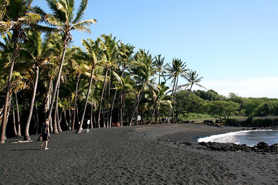 Punaluu Black Sand

                                    Kumsallarıyla meşhur Hawaii'de yeşil kumlara sahip plajın dışında bir de siyah kumlu plaj bulunuyor. Volkanik hareketlerin sıklıkla görüldüğü Kuai kıyısında, siyah kumları ile tanınan Punaluu Black Sand Beach yer alıyor.
                                