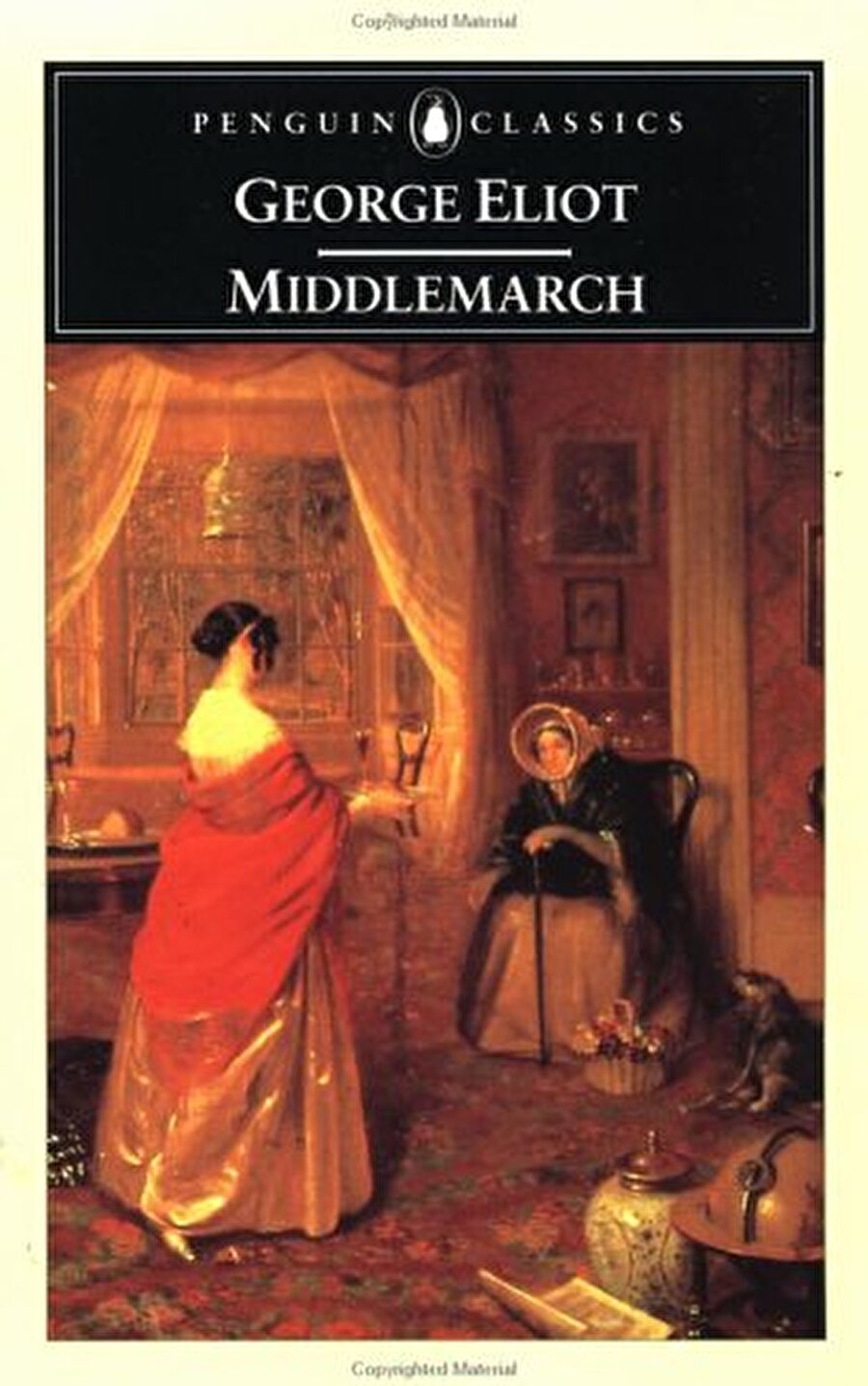 George Eliot-Middlemarch

                                    George Eliot mahlaslı İngiliz yazar Mary Anne (Marian) Evans'ın yedinci romanıdır. Yazımına 1869'da başladığı ve hayat arkadaşı George Henry Lewes'in oğlu Thornton'un son hastalığı sırasında ara verdiği roman, 1871'den 1872'ye kadar seri şeklinde basılmıştır. Tek cilt halindeki ilk baskısı ise 1874 yılında yayımlanmış ve büyük satış elde etmiştir.
                                