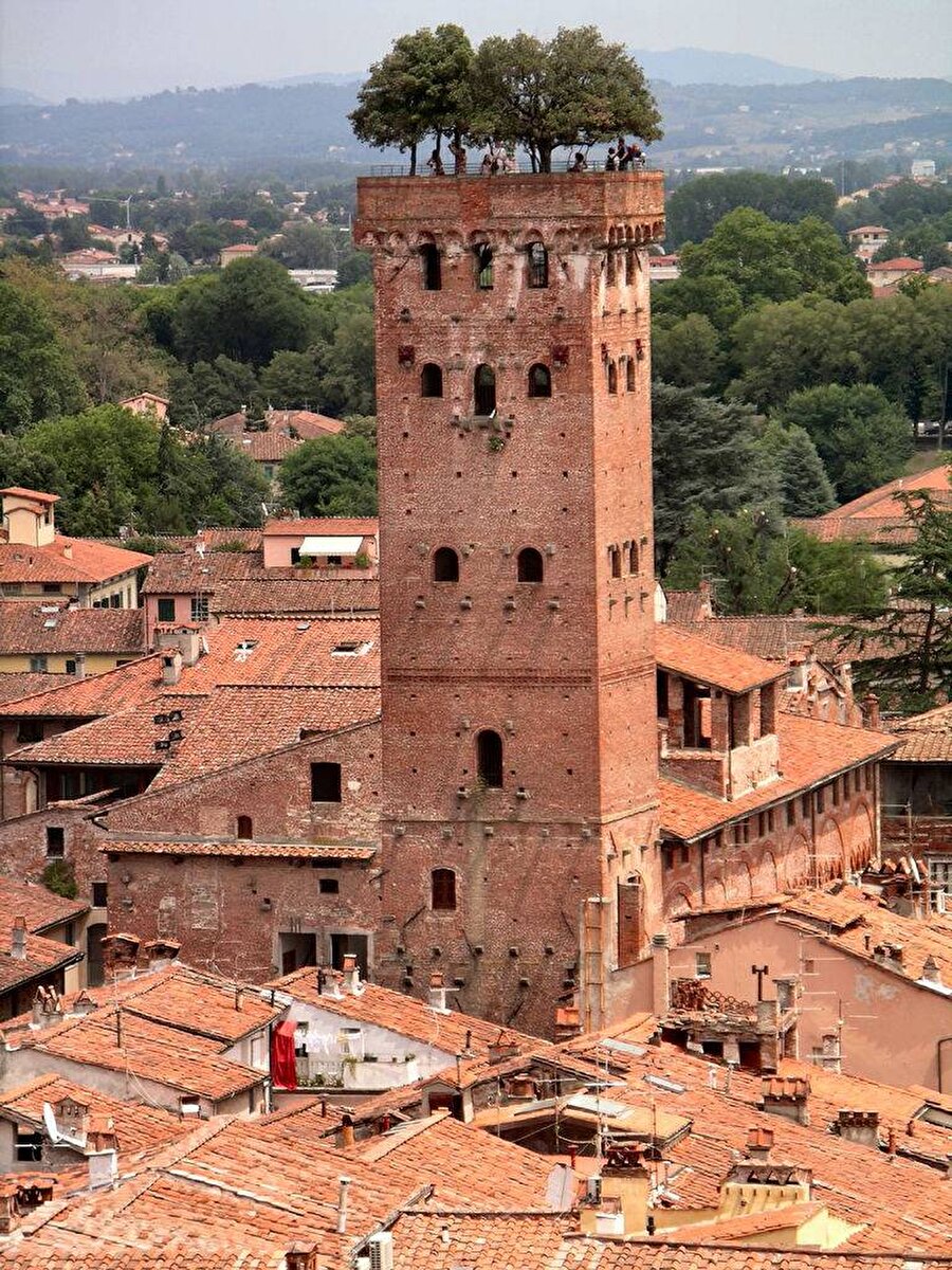 Torre Guinigi

                                    İtalya'nın Toscana Bölgesi'nin Lucca şehrinde bulunan Torre Guinigi, 14.yüzyılda inşa edildi.14.yüzyılda Torre Guinigi'nin etrafında yaklaşık 250 kule daha bulunuyordu. Eserin dikkat çekmesi için mimar, Torre Guinnigi'nin en üstüne yedi tane meşe ağacı dikti. Bu şekilde bina yapıldığı dönemden günümüze kadar daima dikkat çekmiştir.
                                