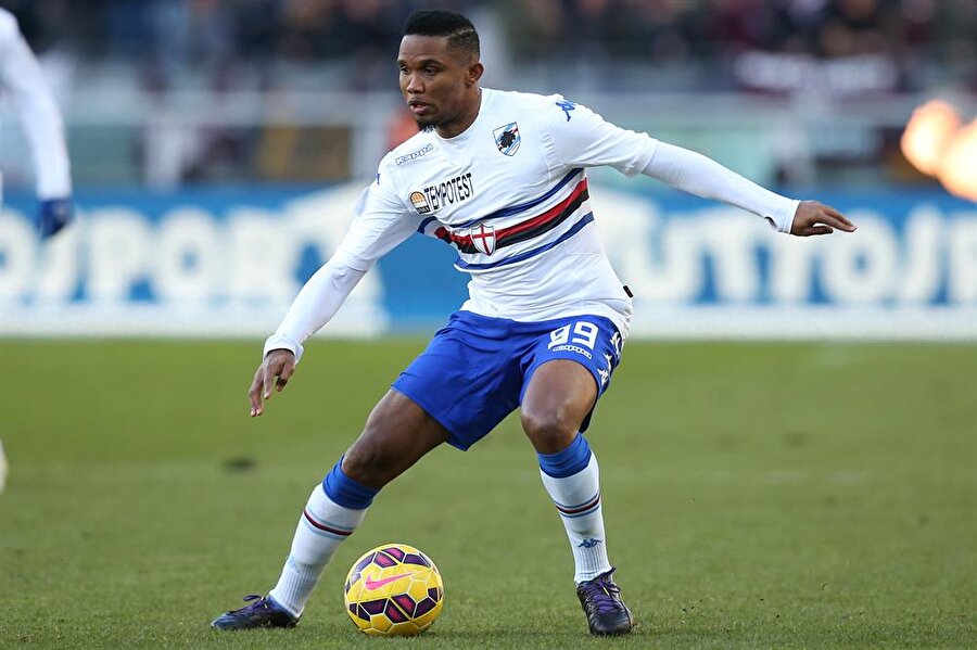 Yeniden İtalya macerası
Eto'o 25 Ocak 2015'te Everton'dan Sampdoria'ya transfer oldu. İtalyan ekibinde 18 maça çıkan Kamerunlu 2 gol attı. 