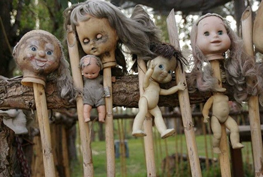 "Las Munecas" Azteklerin vatanı Meksika'da bulunan bir ada.