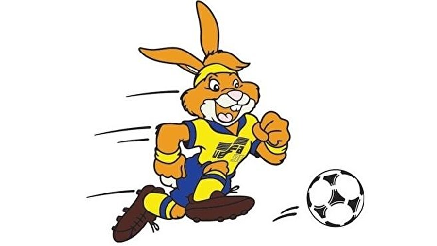 Rabbit
1992'de düzenlenen Avrupa Futbol Şampiyonası'nın da maskotu bir tavşandı. 10-26 Haziran 1992'de düzenlenen turnuvada 'Rabbit' isimli maskot, büyük beğeni topladı. Turnuvada Danimarka şampiyon oldu.