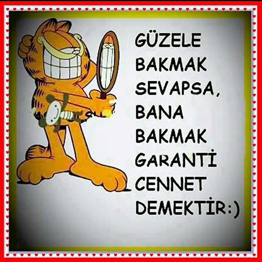 Güzele bakmak sevaptır.
Güzel bakmak sevaptır.