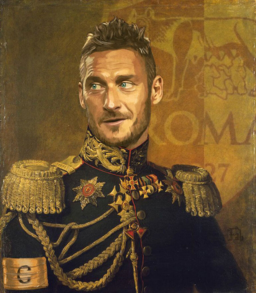 Francesco Totti
Roma denildiği zaman akla hiç kuşkusuz ilk önce O'nun adı gelir.
