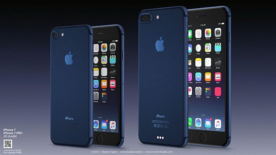 
                                    iPhone da artık tipik 'gri' rengini bırakıp kapalı mavi rengini kullanması bekleniyor.
                                