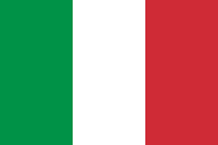 İtalya

                                    
                                    
                                    
                                    
                                    
                                    
                                    
                                    
                                    Yeşil: Umut

 Beyaz: Kader

 Kırmızı: Hayırseverlik

                                
                                
                                
                                
                                
                                
                                
                                
                                