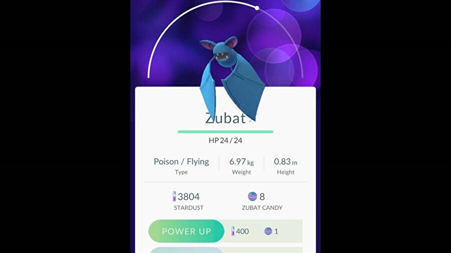 Zubat'ları yakalamakta zorlanıyorsanız boşverin
Çünkü gelişmesi için 50 şeker (candy) gerekiyor. Yani harcadığınız Poketop'lara bile değmiyor. Onun yerine Pidgey, weedles gibi kolaytoplanan ve kolay geliştirilebilen Pokemon'ları toplayıp Level atlamaya bakın.