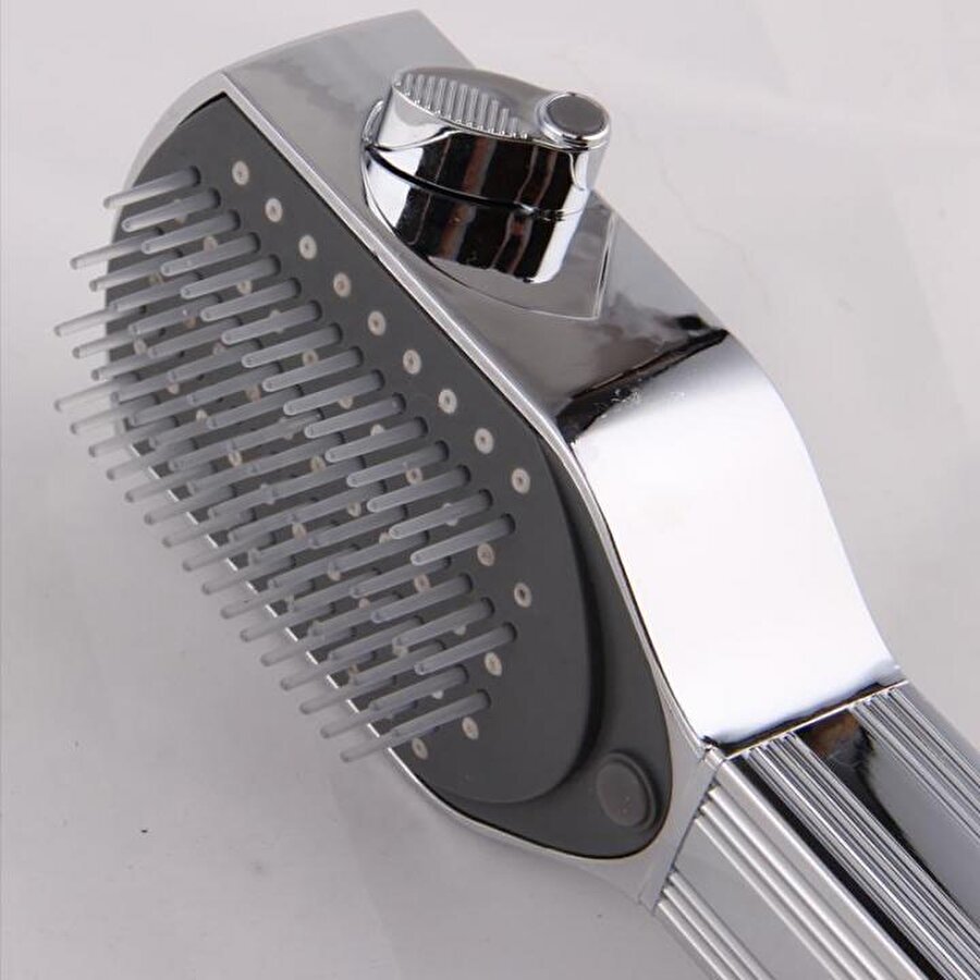 Saçınızı taramak için zamanınız mı yok?
Miskinlik sizin soyadınızsa bu ürün tam size göre… Hem duş başlığı hem de tarak olarak kullanılan bu ürün özellikle ABD'li gençler tarafından tercih ediliyor.