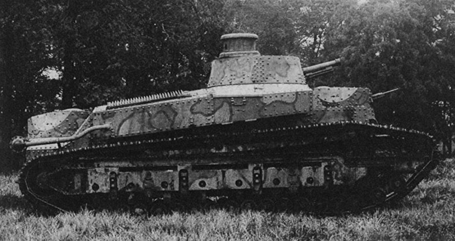 1.Dünya Savaşı'na ait bir Japon tankı