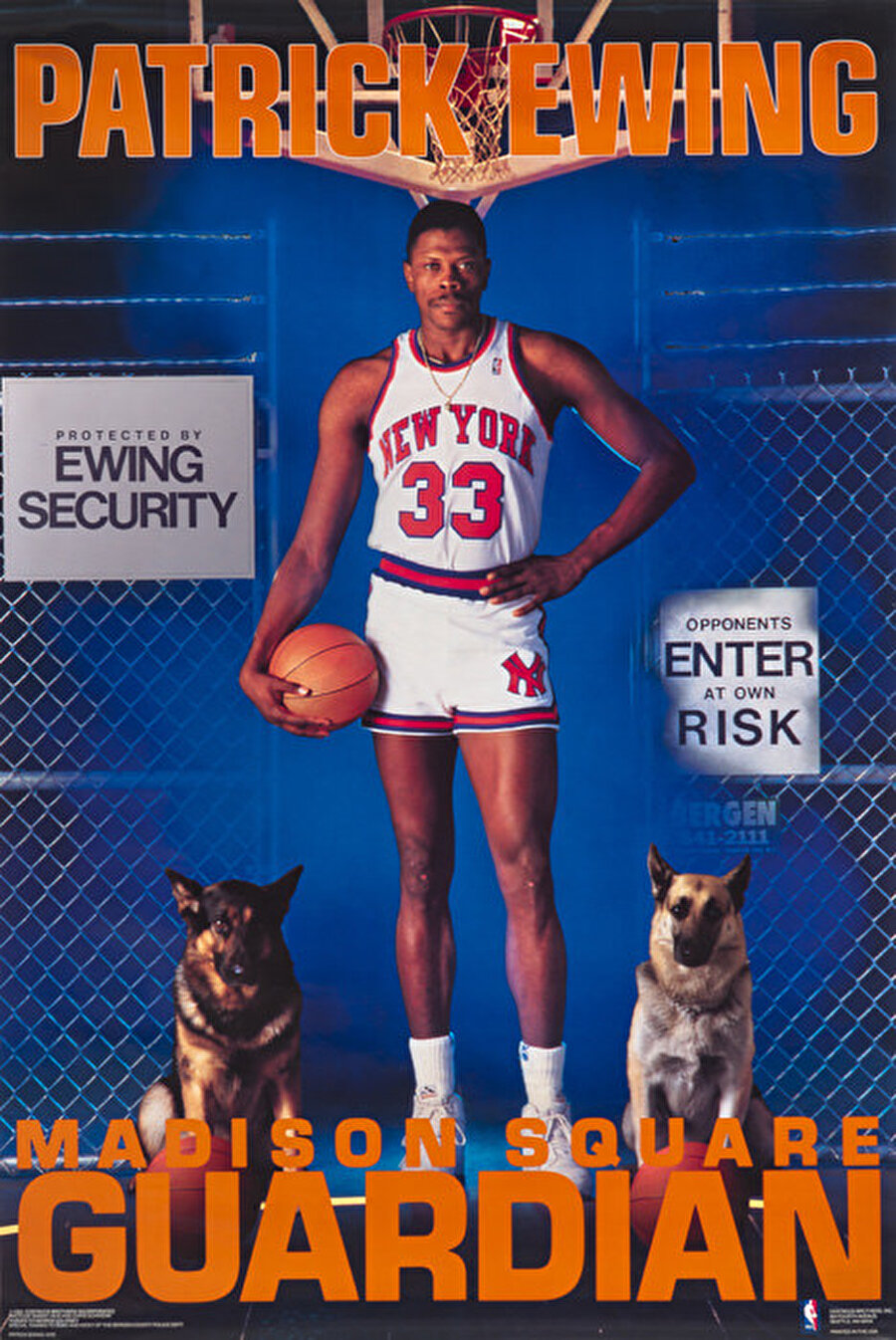 Patrick Ewing
Jamaikalı eski basketbolcu Patrick Ewing, NBA tarihinin en iyi 50 oyuncusu arasındadır.
