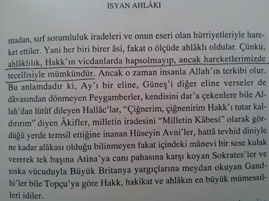 
                                    
                                    
Nurettin Topçu, "Zamanımızın meselesi ne teknik ne atom ne siyaset meselesidir. Zamanımızın meselesi irade meselesidir."

derken bunu anlatmak istedi belki.
                                
                                