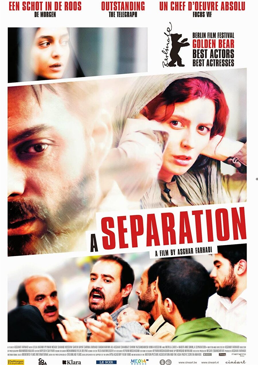 9. A Separation / Bir Ayrılık

                                    
                                    Yönetmen: Asgar Ferhadi
Yapım Yılı: 2011
Senarist: Asgar Ferhadi
Oyuncular: Leyla Hatemi, Peyman Moaadi, Shahab Hosseini, Sareh Bayat, Sarina Farhadi
Ülke: İran

                                
                                