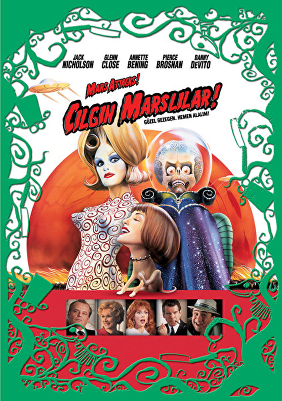 Çılgın Marslılar

                                    
                                    
                                    Bizi uzaylılardan soğutan filmdir. Aynı zamanda kafa derimize şükretmemize sebeptir. Kadrosu efsane olsa da, üstünden yıllar geçse de hatırlamak istemediğimiz gerçeği değişmez.
                                
                                
                                