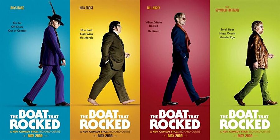 The Boat That Rocked / Rock'n Roll Teknesi
Yönetmen: Richard Curtis
Senarist: Richard Curtis
Oyuncular: Philip Seymour Hoffman, Bill Nighy, Nick Frost, Rhys Ifans, Kenneth Branagh
Yapım Yılı: 2009
Ülke: ABD, Almanya, Fransa.

 Rock'n Roll Teknesi filminde 60'lı yılların pop müziği ve gençliğin yapısı işlenmiş. Filmde; sürekli olarak Rock'n Roll çalan bir grup DJ'in İngiliz halkının beğenisini kazanması anlatılıyor.
