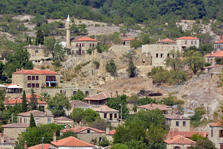Kazdağları'nın eteğindeki bu köyde ev fiyatları İstanbul ile yarışıyor.