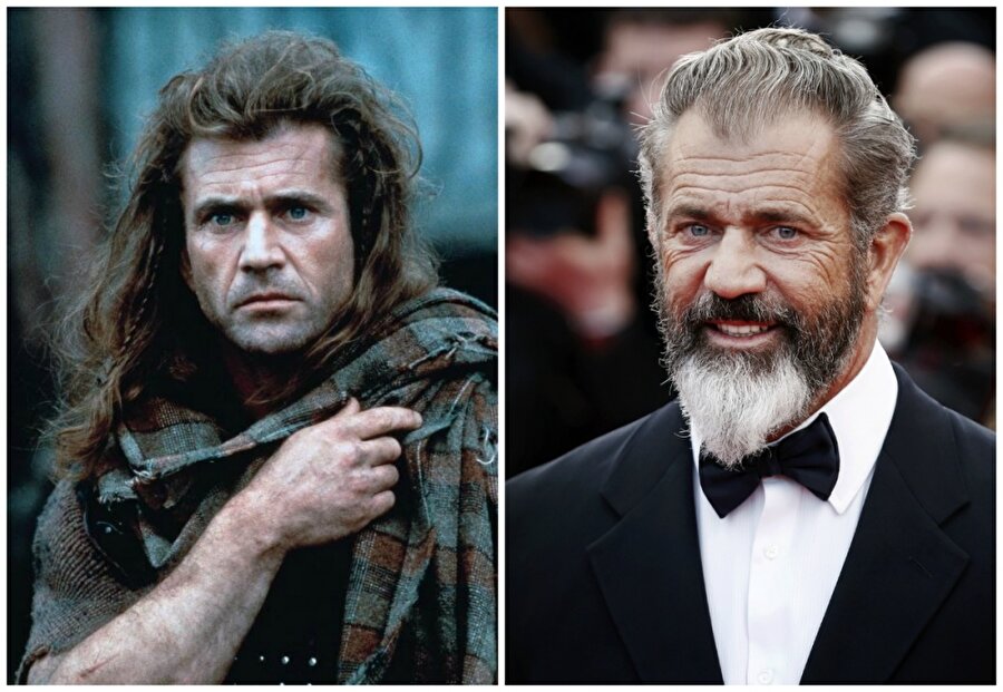 Mel Gibson
60 yaşındaki aktör 1995 yılında oynadığı Cesur Yürek isimli filmle, herkesi büyülemişti. Aradan geçen 21 yılda Gibson, birçok önemli filmde yer aldı. 