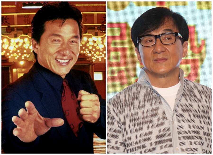 Jackie Chan
62 yaşındaki oyuncu, enerjisiyle halen ayakta alkışlanıyor. 