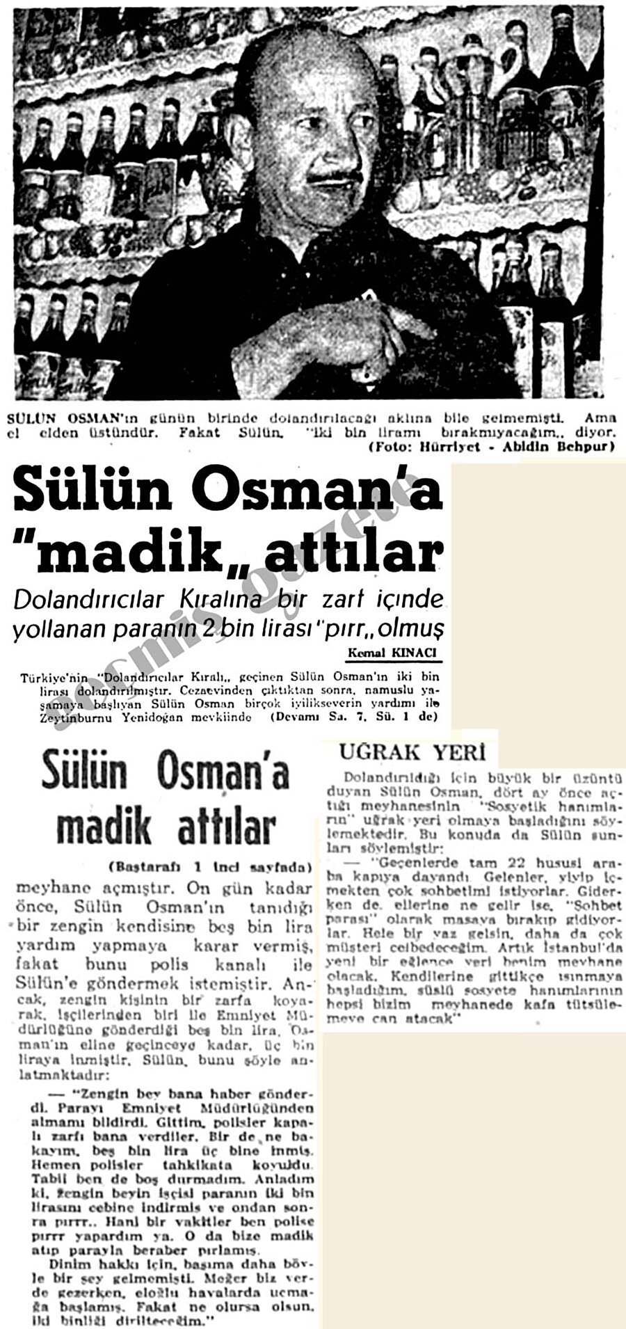 Yeşilçam yıldızlarına oyunculuk dersi veren Osman, 1984'te Beyoğlu'nda sürekli kaldığı bir otelde kalp krizinden ölmüş, kimlik taşımadığı için kimsesizler mezarlığına gömüldü.
