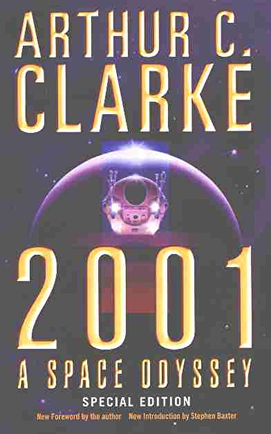 ARTHUR C. CLARKE - 2001
Dört kitaplık bir serinin ilk kitabı olan 2001, 1998'de yayımlandı. Filme de alınan kitap, Ay'a ayak basmanın henüz hayal olduğu bir dönemde yazılmış olmasına rağmen ve yüzyılımızın en olağanüstü ve çarpıcı senaryosuna sahip. 2001: Bir Uzay Efsanesi, insanın evrendeki yeri sorusuna cevap arıyor.